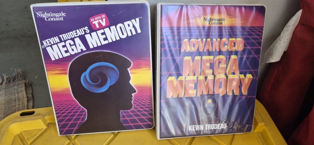 ADVANCED Mega Memory By Kevin Trudeau Systems Sets