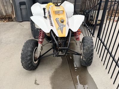 Polaris Trail Blazer 250 ATV - White/Yellow