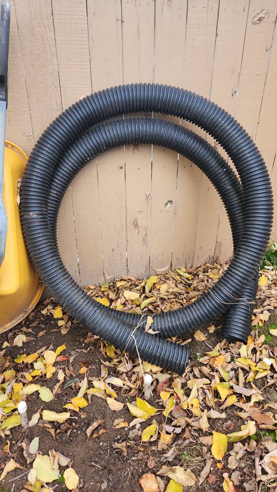 20 ft Corex 4" Perforated Drain Pipe - Leftover