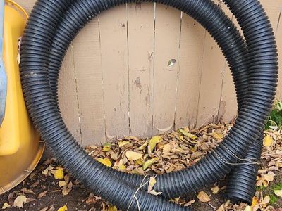 20 ft Corex 4" Perforated Drain Pipe - Leftover
