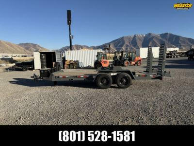 Behnke WHD 7x18 CBCT Structural Channel Equipment Trailer