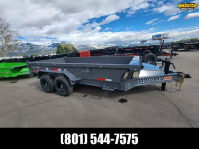 2025 RawMaxx 7X12 GDX 14K Dump Trailer