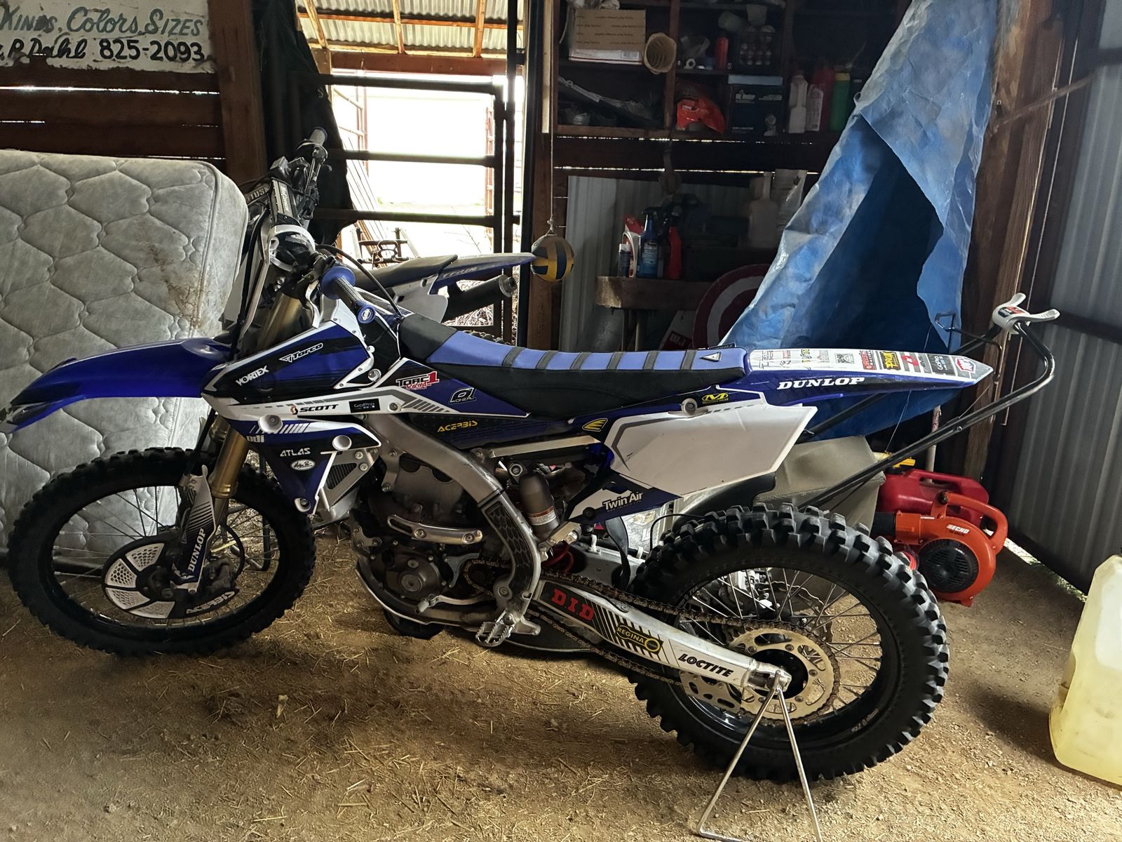 2015 yz450