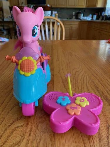 My Little Pony Pinkie Pie RC Scooter with Remote Control - Excellent Condition