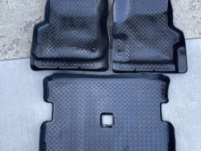 Husky floor liners for Jeep TJ Wrangler