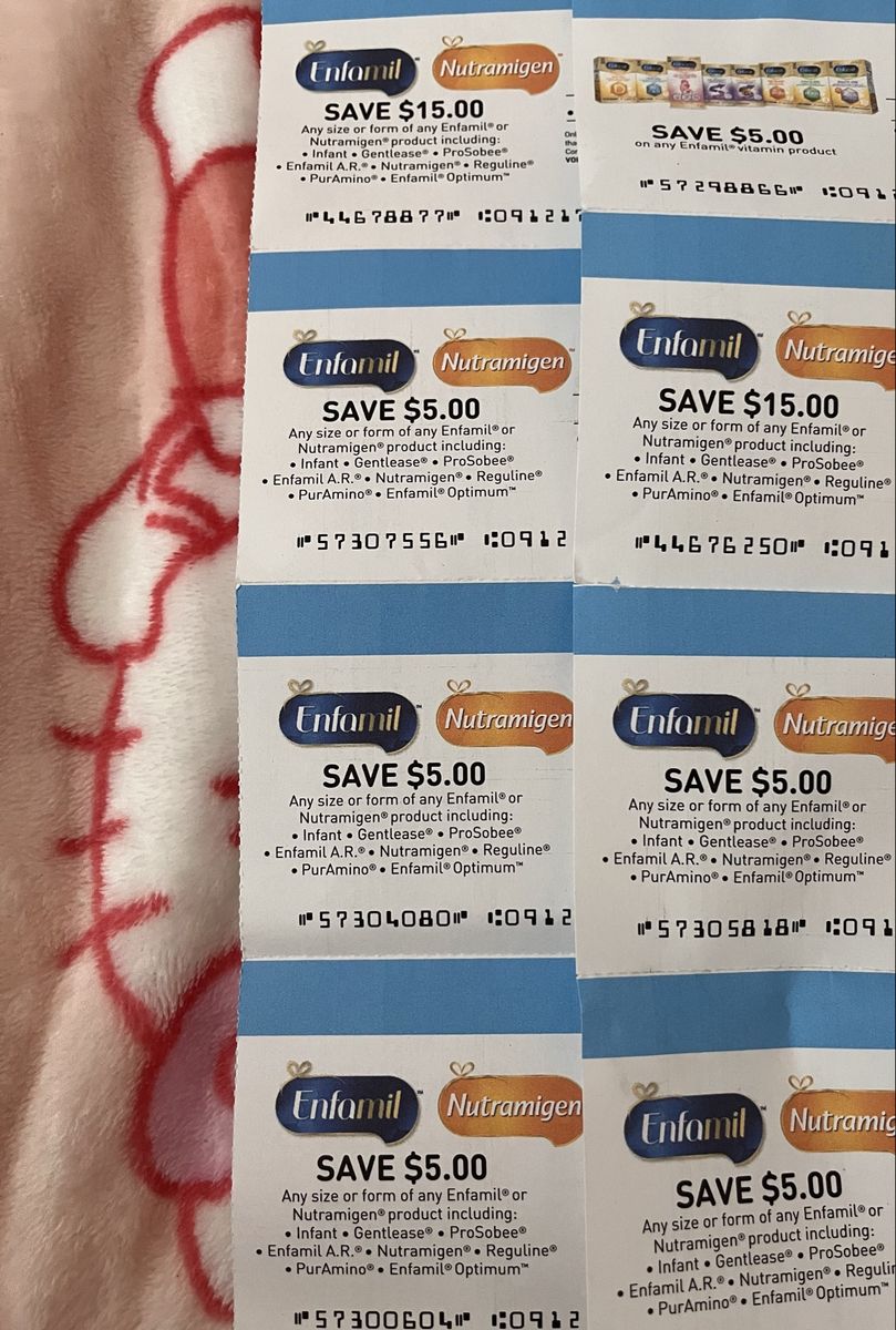 Enfamil & Nutramigen Formula Coupons 