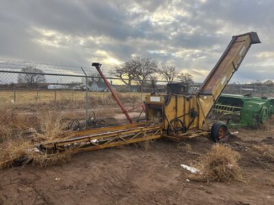 Small square bale chopper/elevator