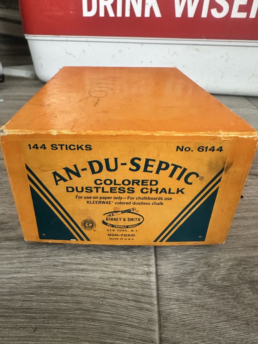 Chalk set from the 60s