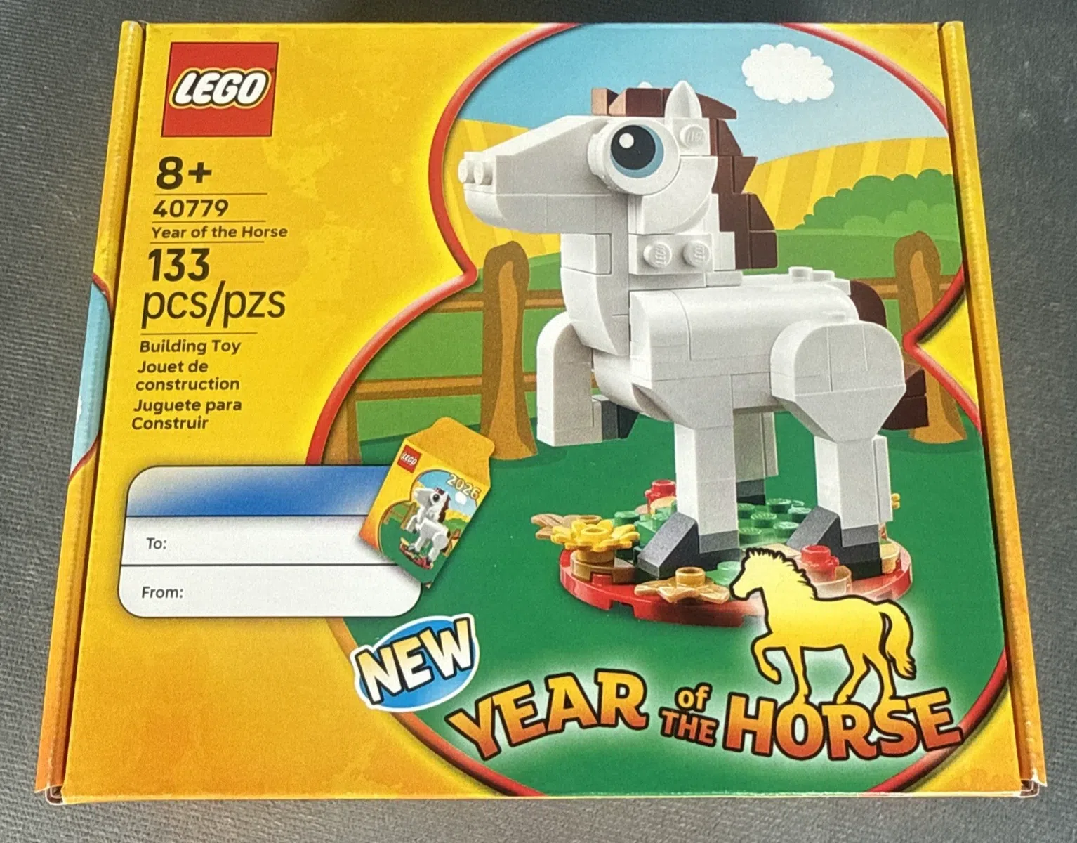 New - LEGO Year of the Horse - 40779 / 133 Pieces