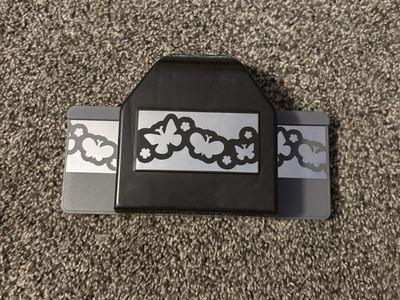 Edge paper punch butterflies