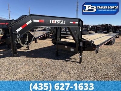8.5x30 Norstar Iron Bull FXG Gooseneck Equipment Trailer - 23K GVWR -