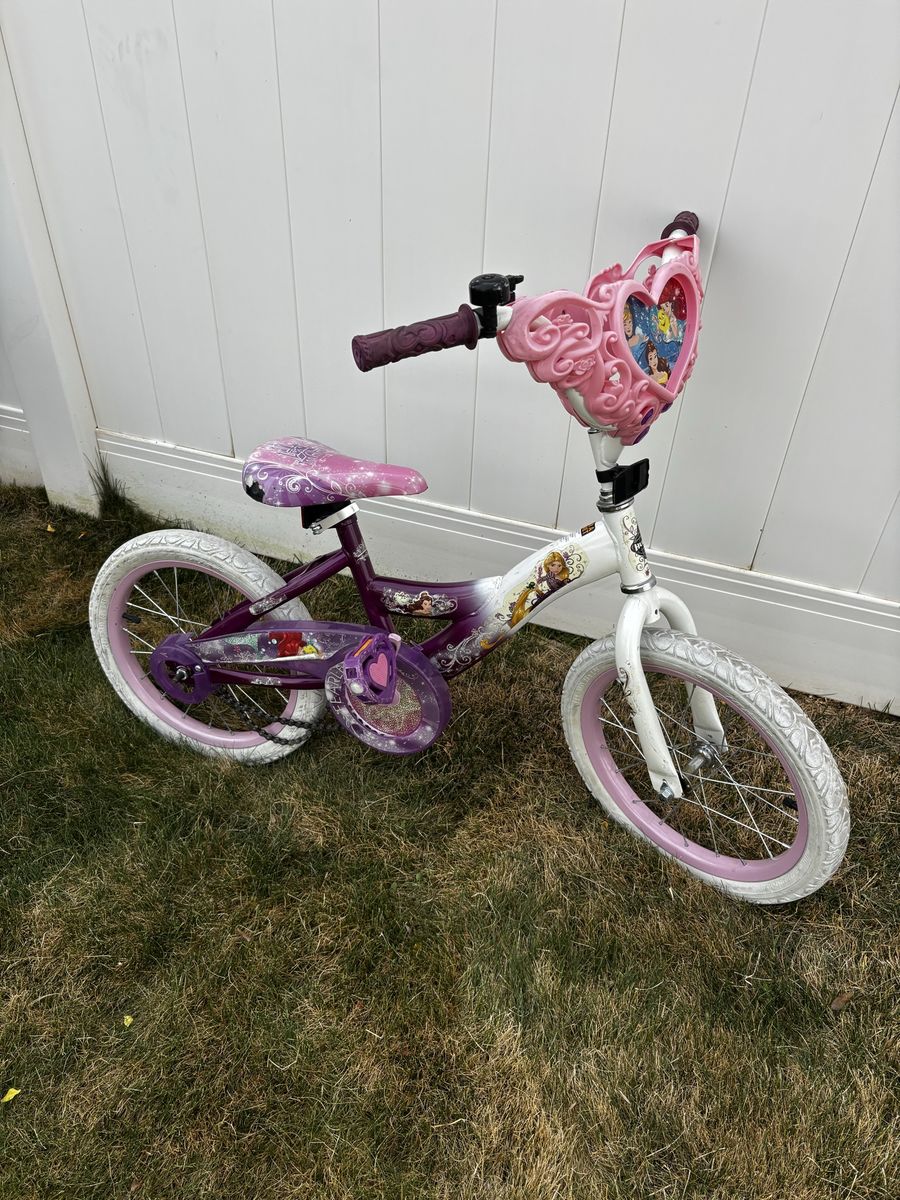 Girls Huffy Princess Bike