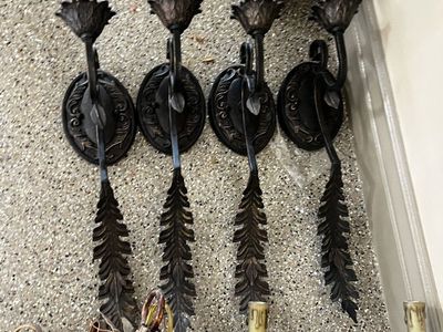 Ornate Wall sconces