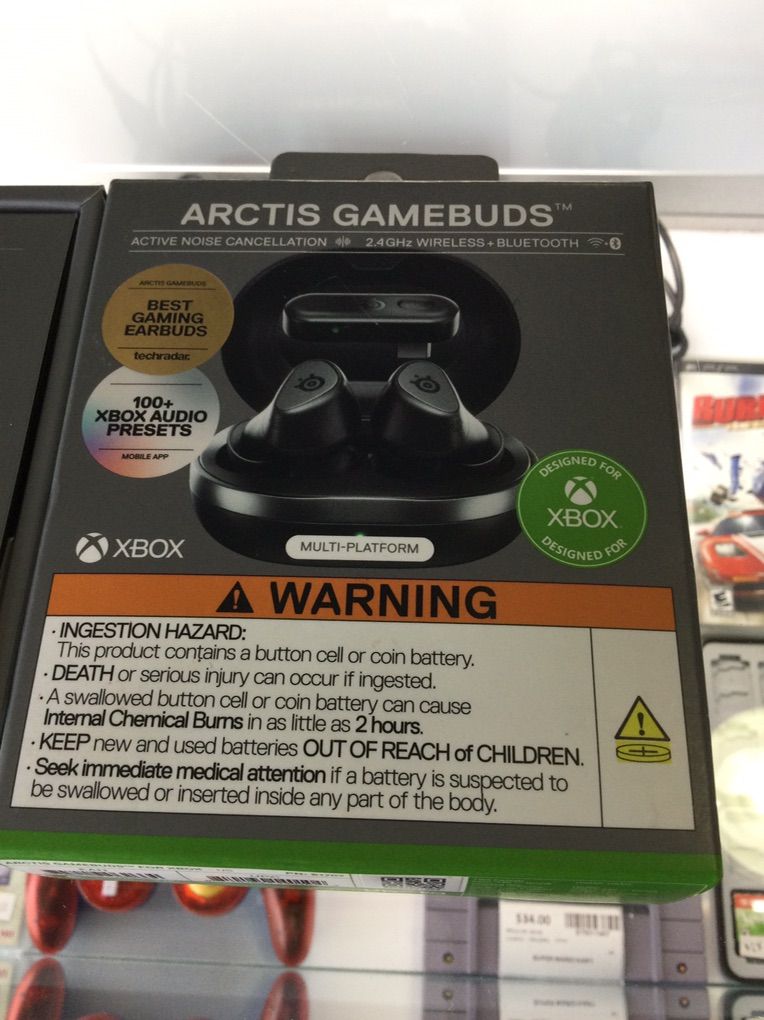 Steelseries Gamebuds.     #E75014237