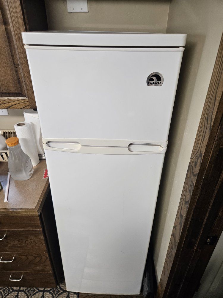 small refrigerator/freezer