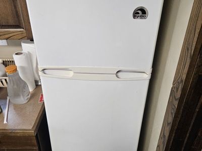 small refrigerator/freezer