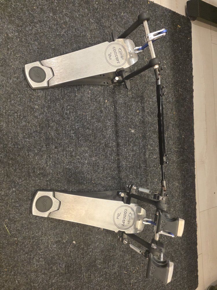 PDP Concept Series Double Bass Drum Pedal - Direct Drive, Extended Footboard