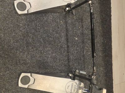 PDP Concept Series Double Bass Drum Pedal - Direct Drive, Extended Footboard