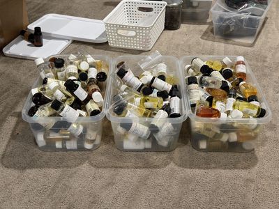 Huge candle/ soap, fragrance oil bundle. HUNDREDS