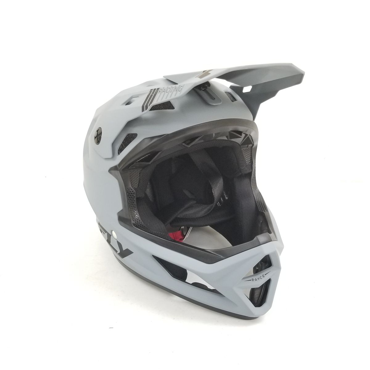 Fly Racing Rayce Bicycle Helmet Matte Grey Size Medium (73-3614M-L-R2-S3)