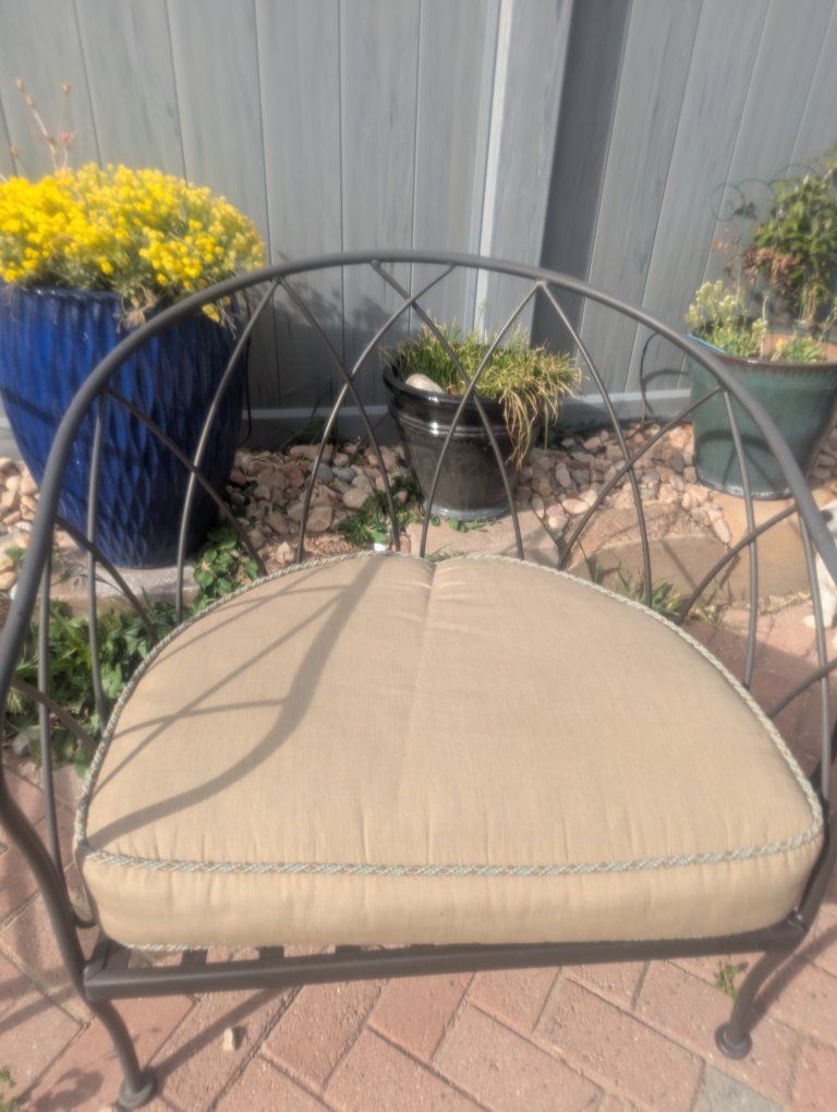 Wrought iron chairs