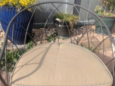 Wrought iron chairs