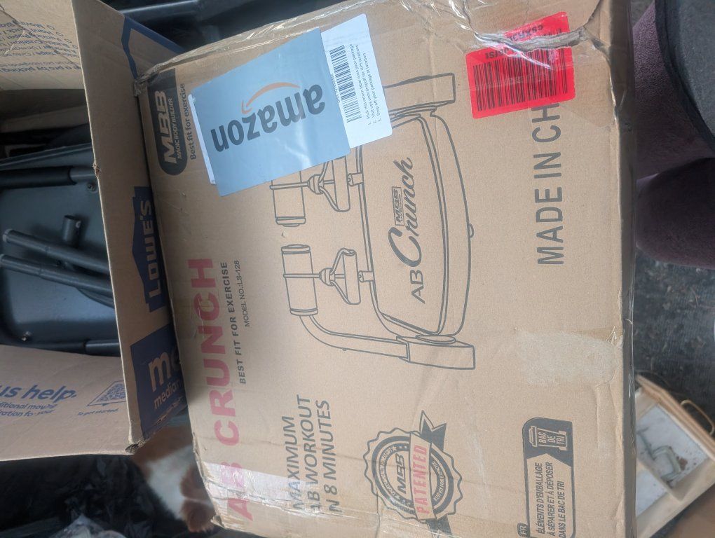 MBB AB Crunch LS-128 Core & Abdominal Trainer Exercise Machine - New in Box