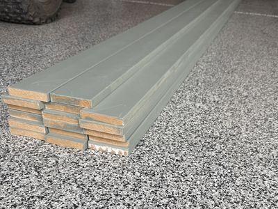 3.5”x10’ MDF board/casing 17 pcs