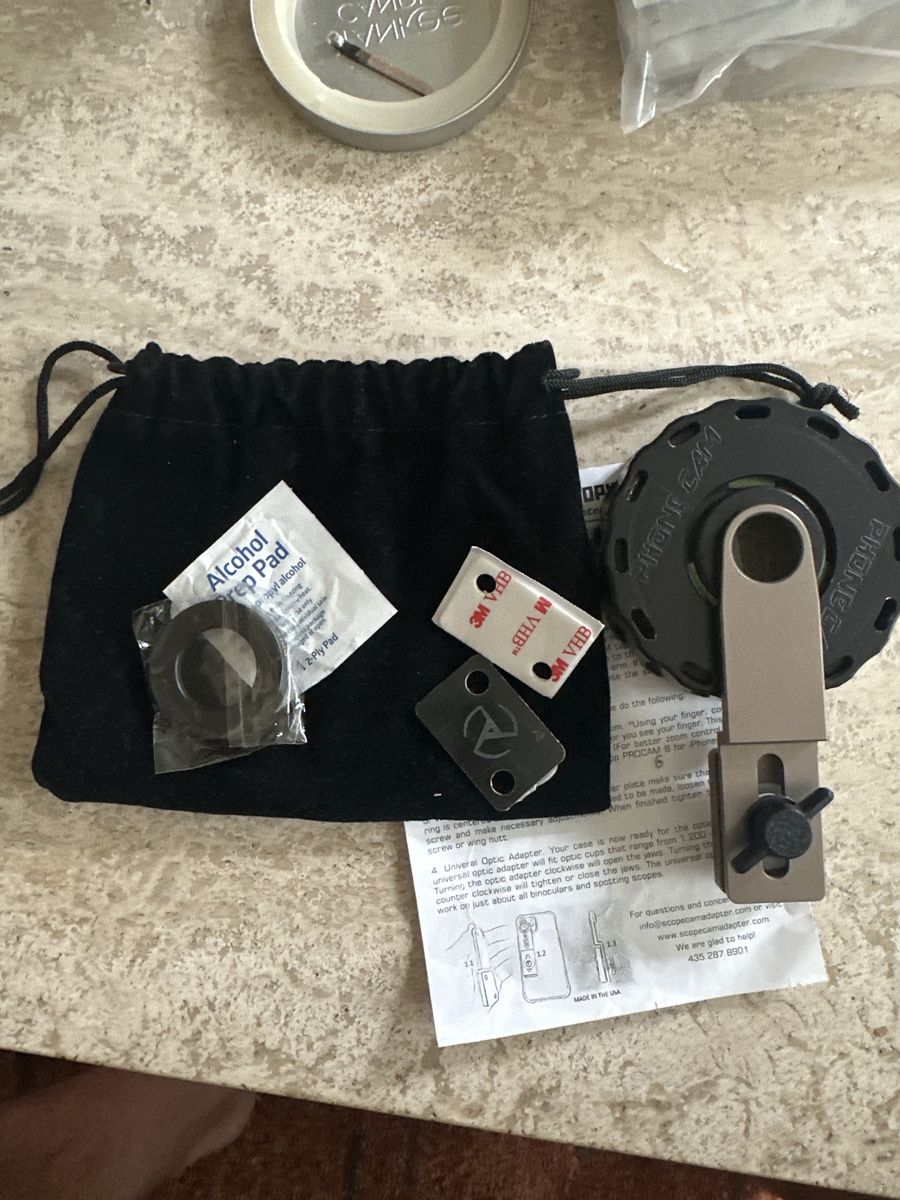 Scope cam adapter kit