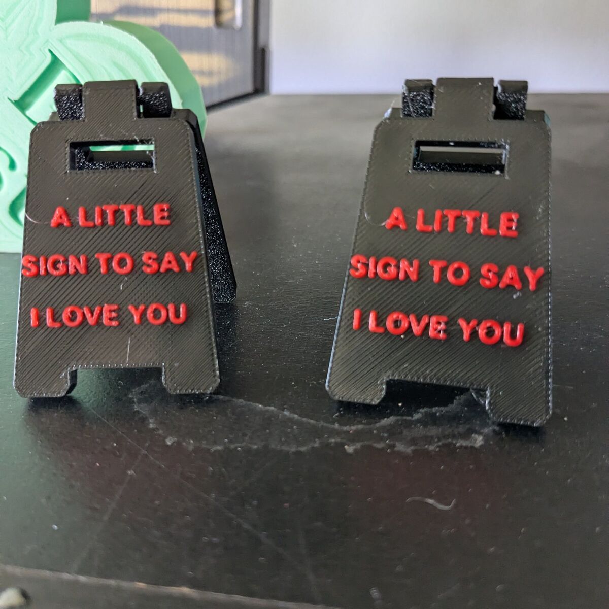 a little sign to say I love you