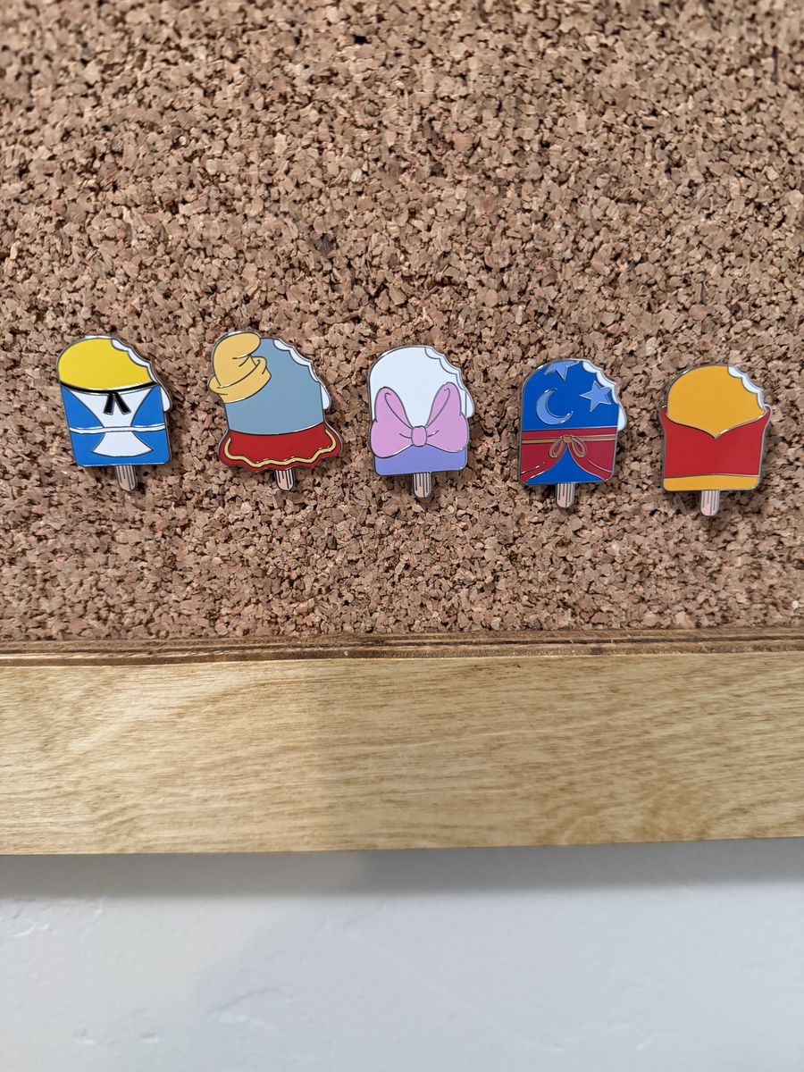 Genuine Disney Mystery Pins Ice Cream Series 2