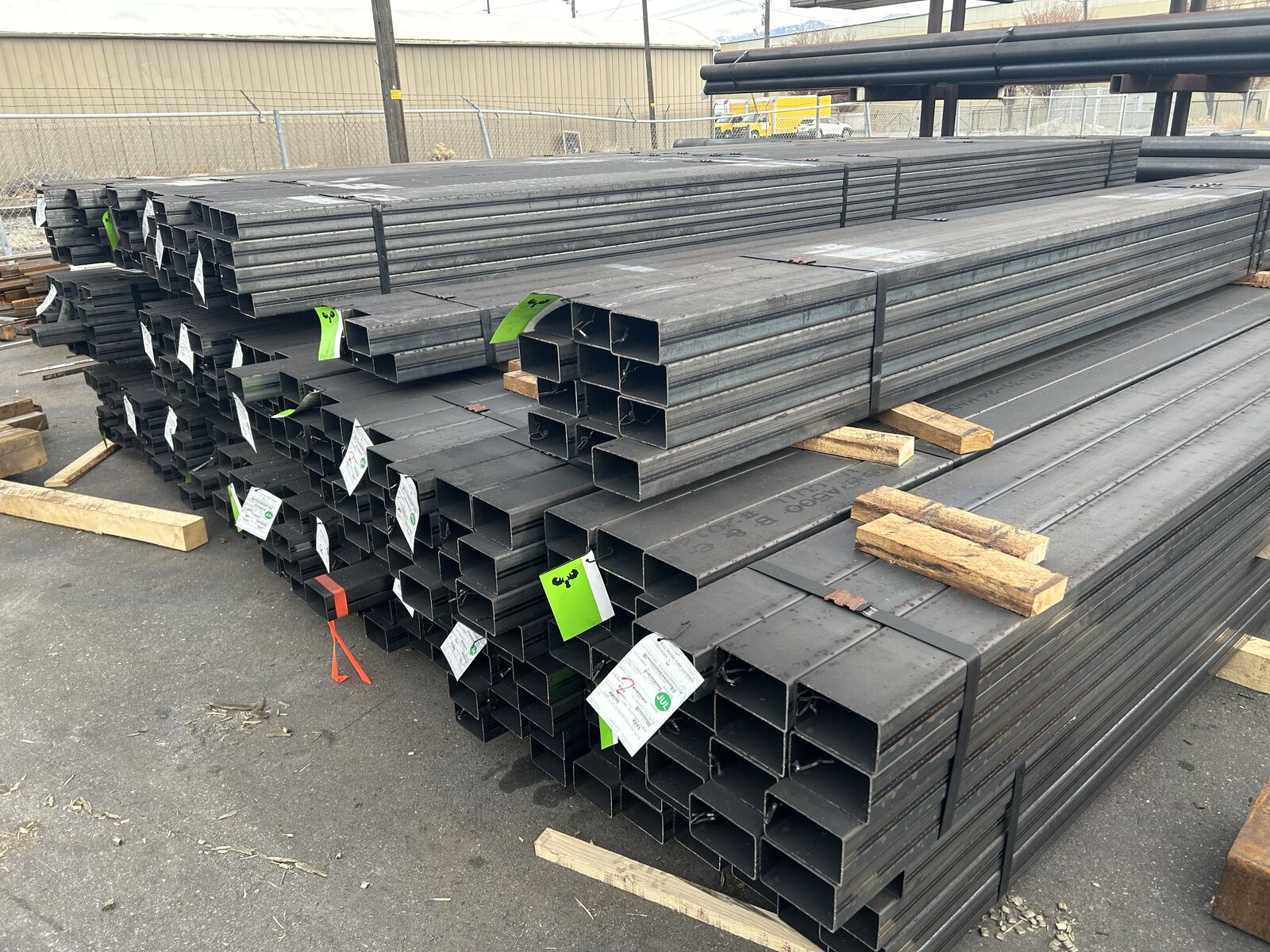 LOW-PRICED LIMITED OFFER! Steel Rectangular Tubing 5" x 3" x 1/8" wall x 20' $74.95 each