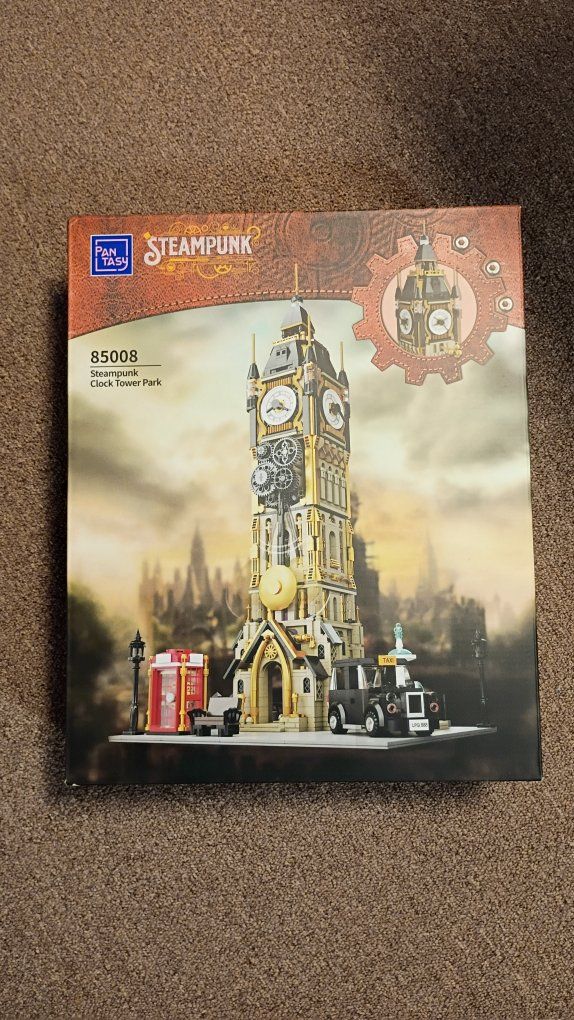 Big Clock Tower build Non Lego