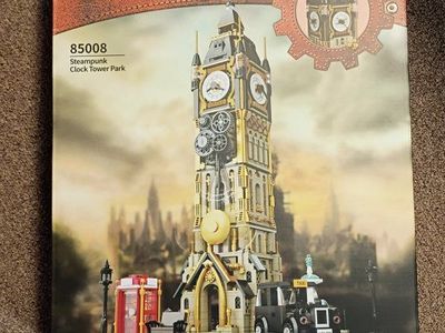 Big Clock Tower build Non Lego