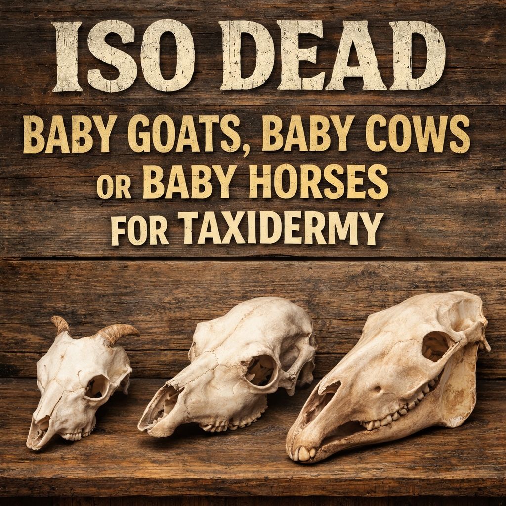 Will Take Any Baby Goats Or baby Cows