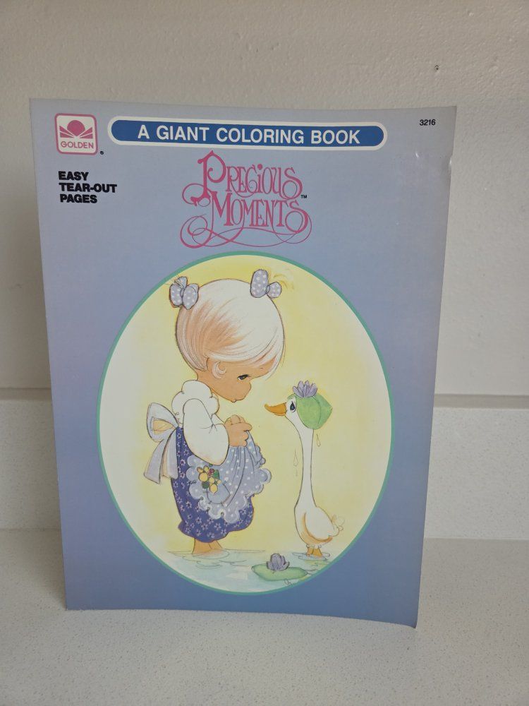 precious Moment coloring book