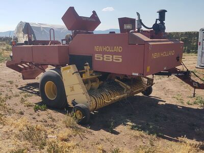 New Holland baler