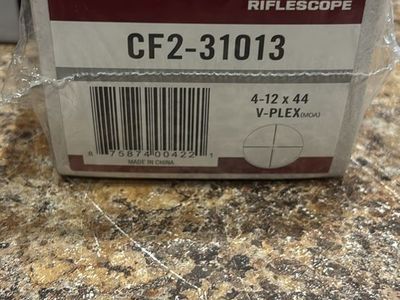 Vortex Crossfire II Riflescope CF2-31013 4-12x44 V-Plex (MOA) NIB