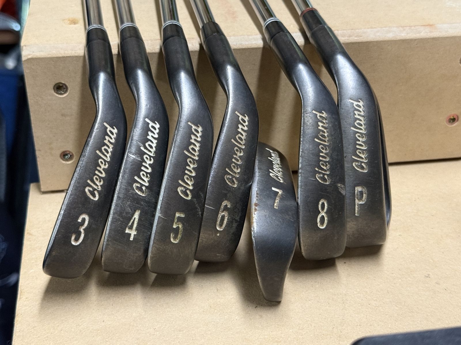 Cleveland Irons Golf Club Set (3-8, PW) - Men's Right-Handed, 7 Iron Needs Re-shafting