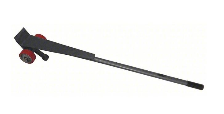  Pry Bar Dolly: 5,000 lb, Steel, 72 in Handle, Steel, 6 in W x 3 1/2 in D Nose Plate