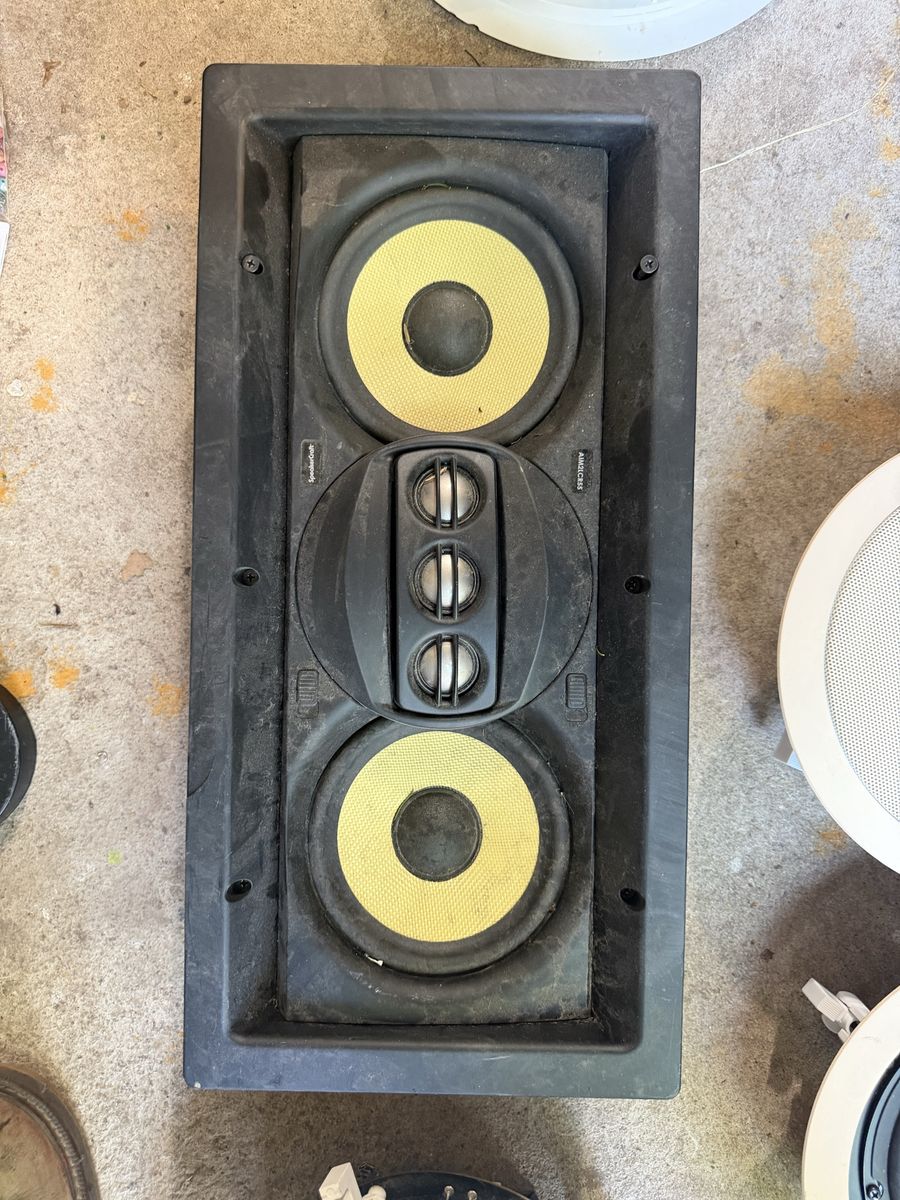 Speakercraft AIM LCR 5 Three-Way In-Wall Speaker - Used / Work Great (Pair / Two Speakers)