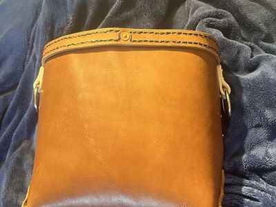 Leather Bolt Bag