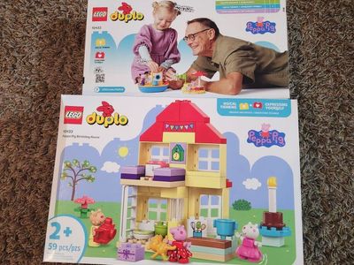 2 New Duplo Peppa Pig sets