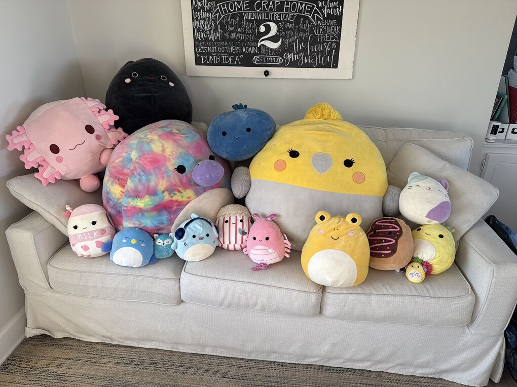 Squishmallows-Large And Small-Lot!