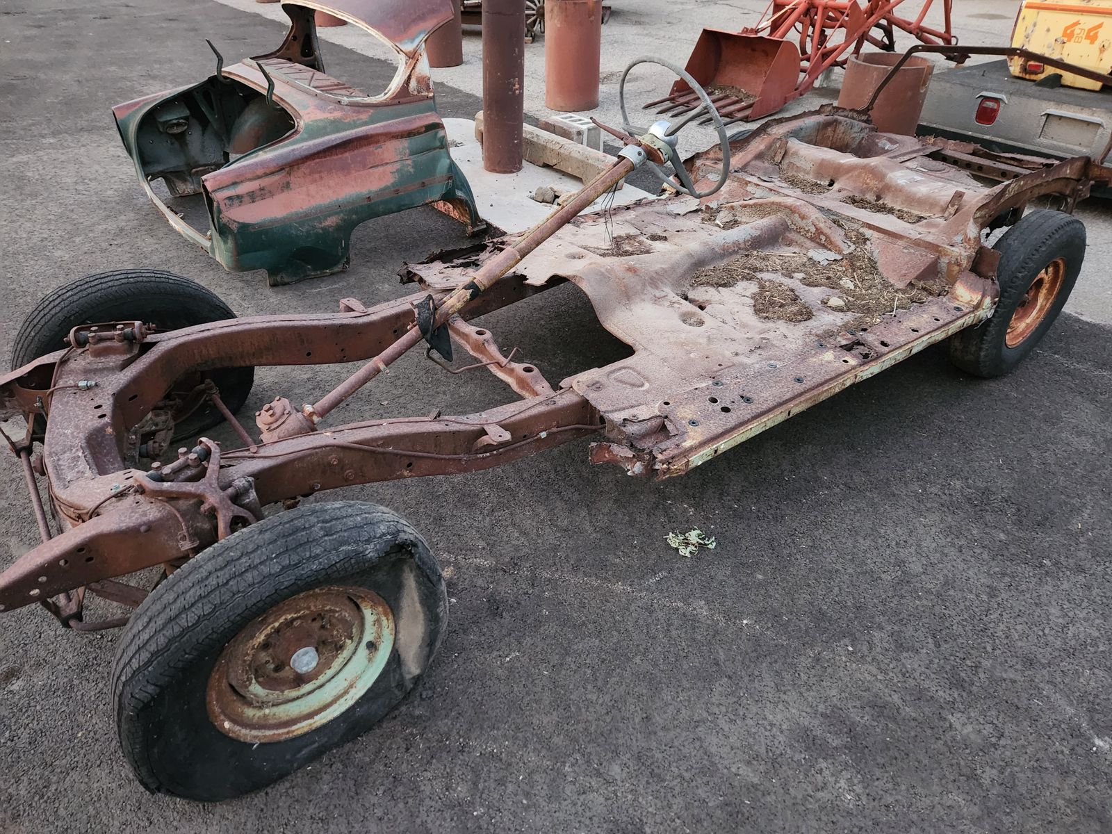 1946 - 1948 Chrysler 4 Door Rolling Chassis