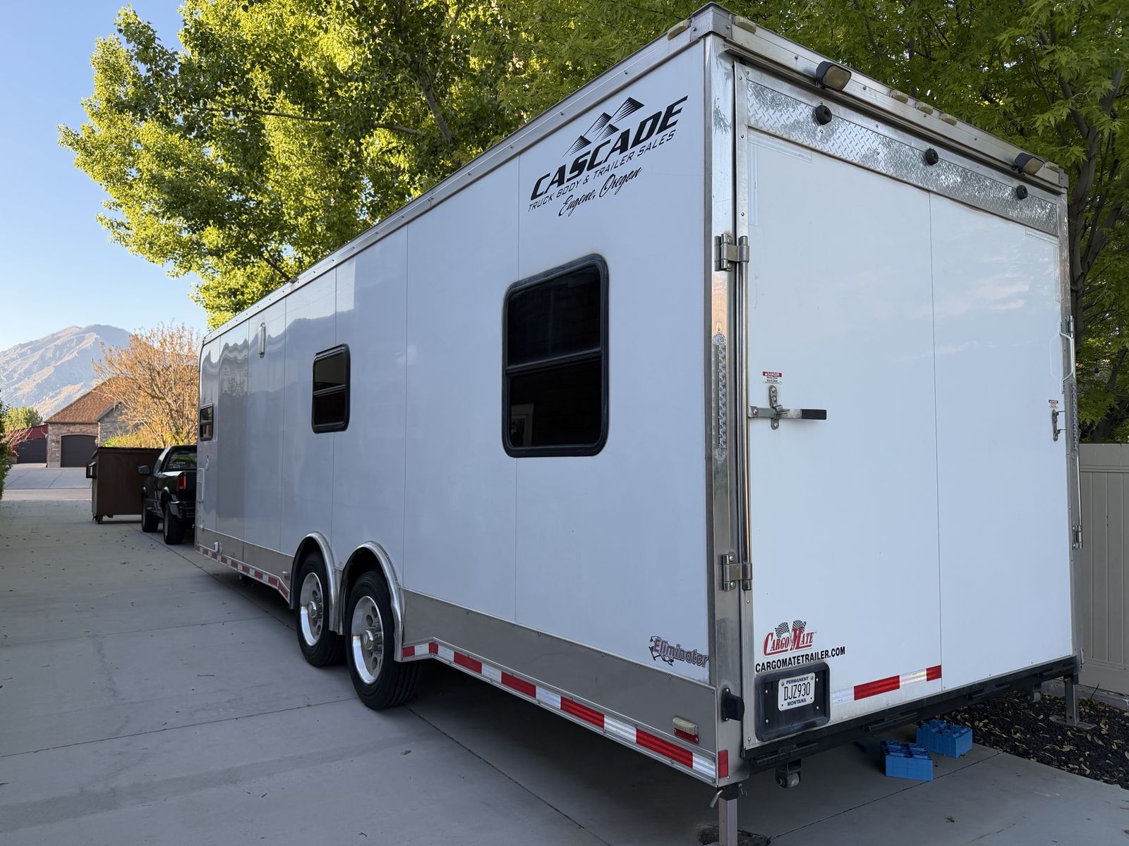 2015 Forest River Cargo Mate Eliminator — 28’ Toy Hauler / Race Trailer