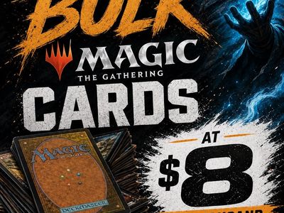 Buying bulk Magic the Gathering cards at $8/thousand