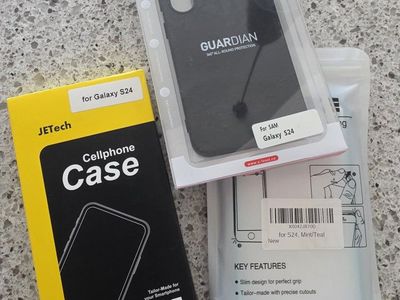 3 New Galaxy S24 Cellphone Cases
