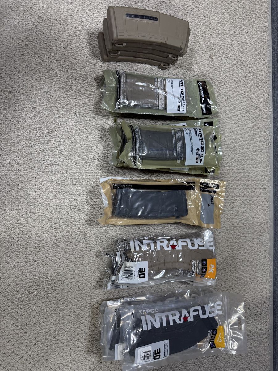 AR Mags .223/5.56x45 NATO and AK 7.62x39MM Mags