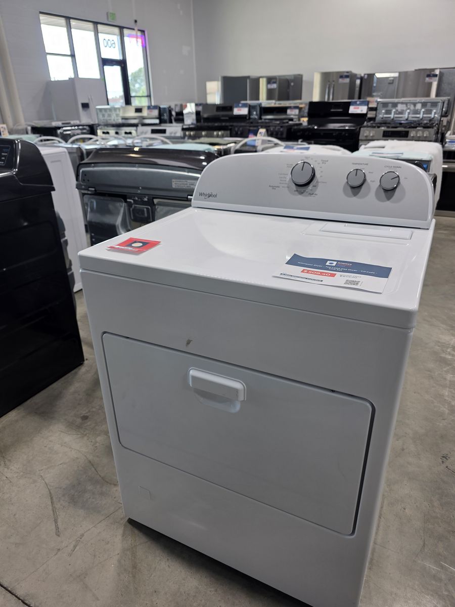 Brand New Whirlpool 7.0 Cu Ft Gas Dryer – AutoDry™, Wrinkle Shield™, Great Value!